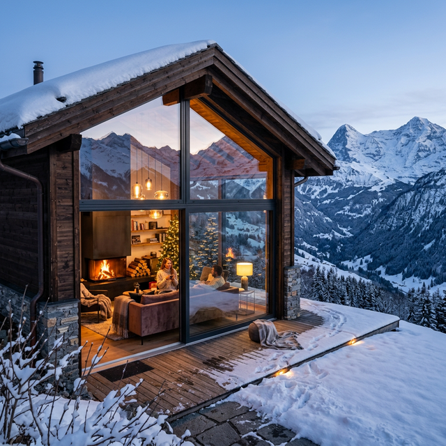 Berghütten Stimmung